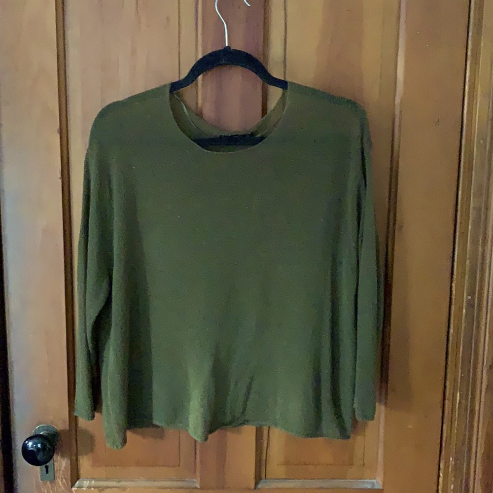 Mango Sheer Sweater
